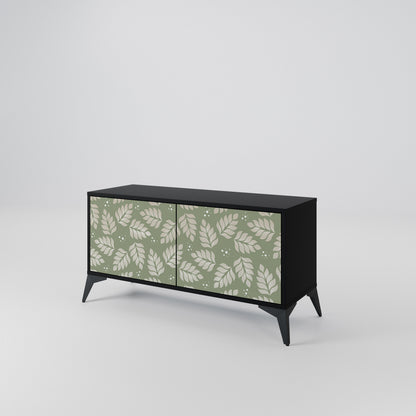 LEAVES ON GREEN Mobile TV Compatto a 2 Ante
