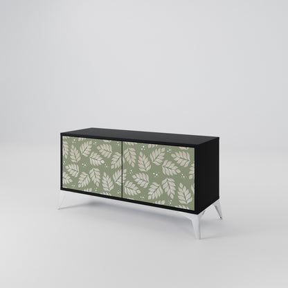 LEAVES ON GREEN Mobile TV Compatto a 2 Ante