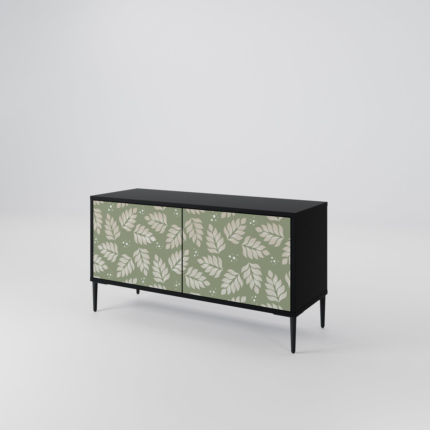 LEAVES ON GREEN Mobile TV Compatto a 2 Ante