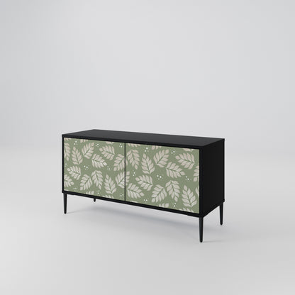 LEAVES ON GREEN Mobile TV Compatto a 2 Ante