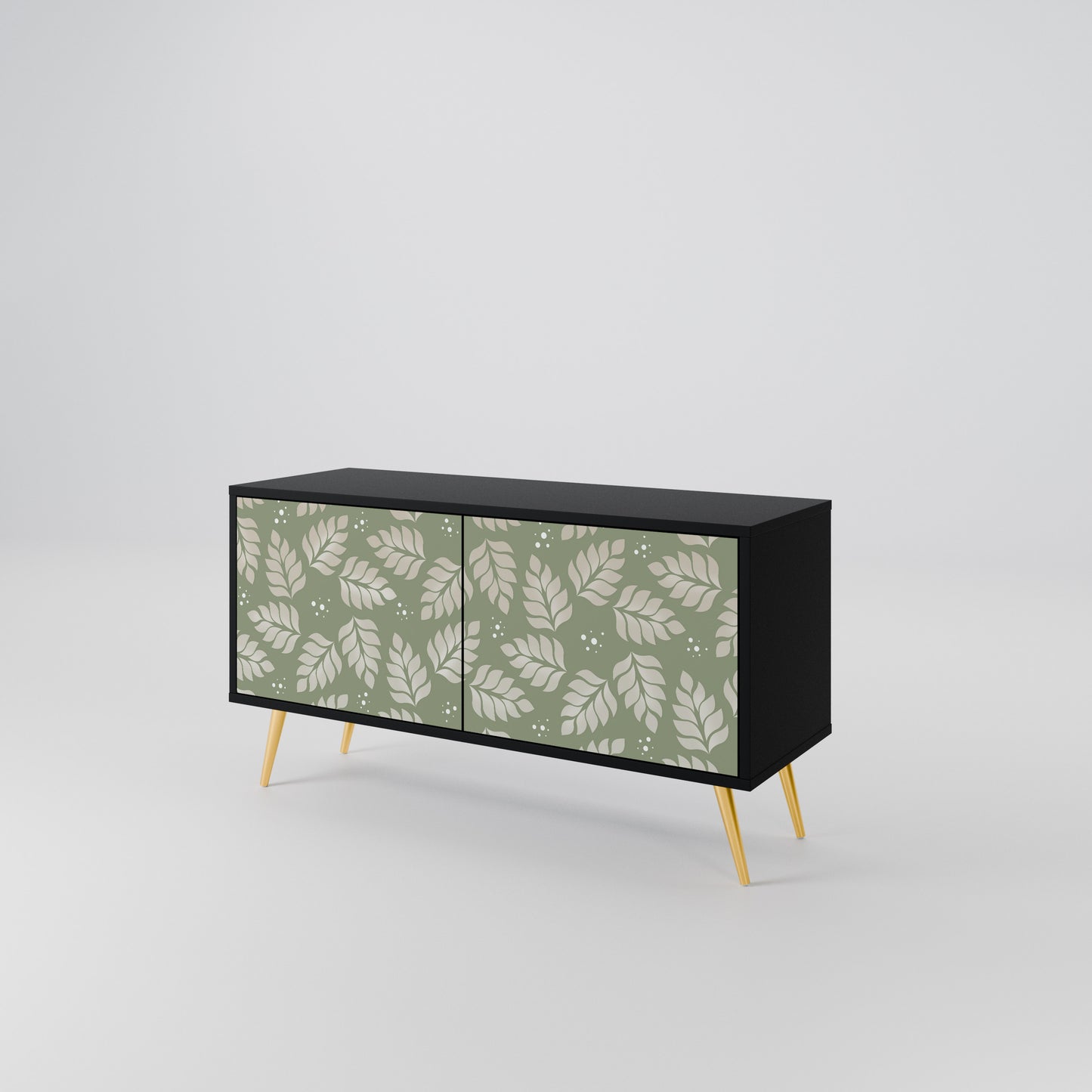 LEAVES ON GREEN Mobile TV Compatto a 2 Ante