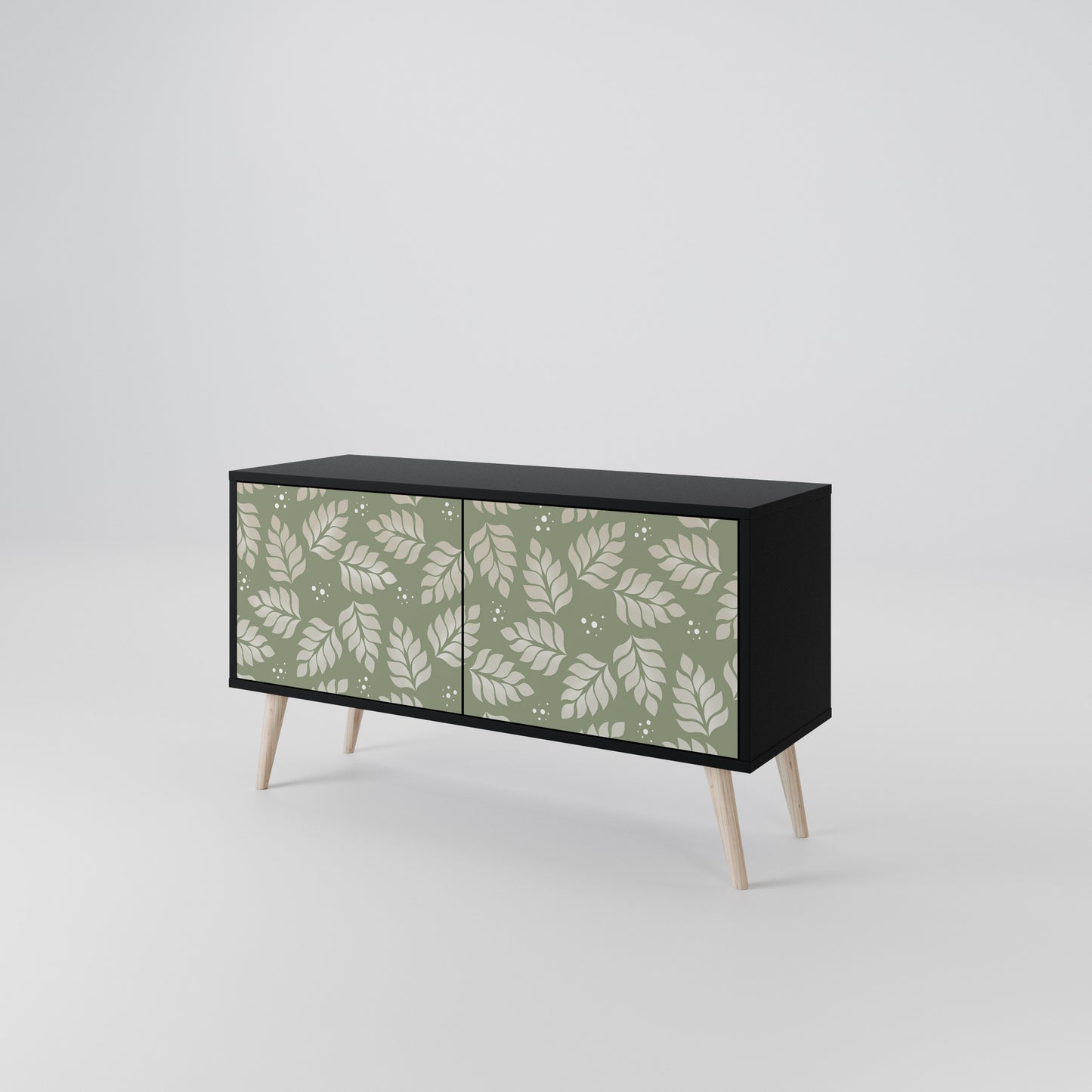 LEAVES ON GREEN Mobile TV Compatto a 2 Ante