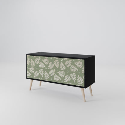 LEAVES ON GREEN Mobile TV Compatto a 2 Ante