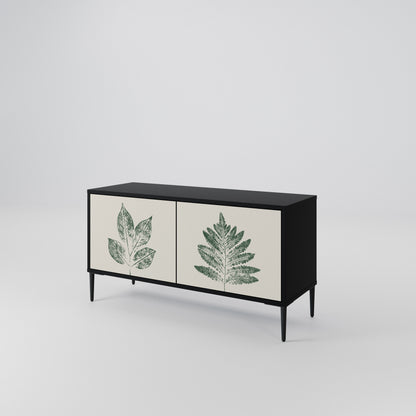 GREEN LEAFY STAMPS Mobile TV Compatto a 2 Ante