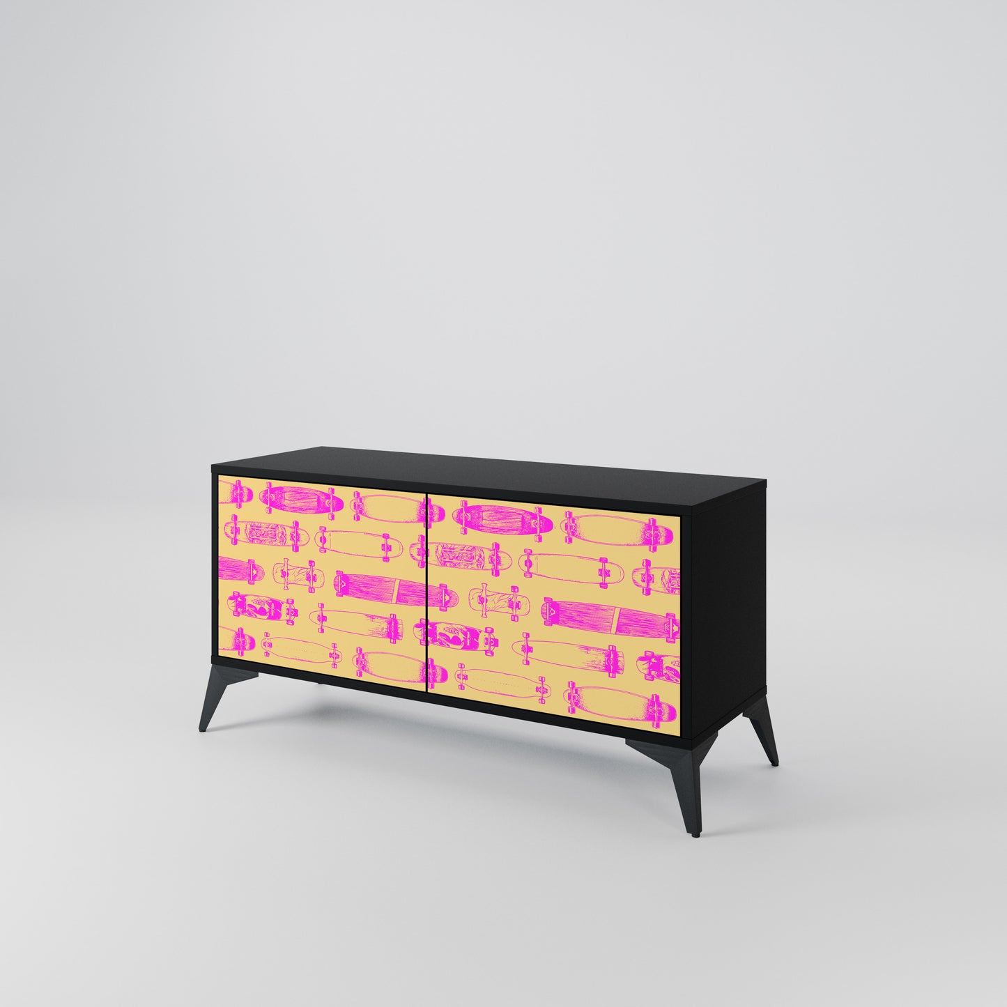 SKATEBOARD ARTISTRY Mobile TV Compatto a 2 Ante