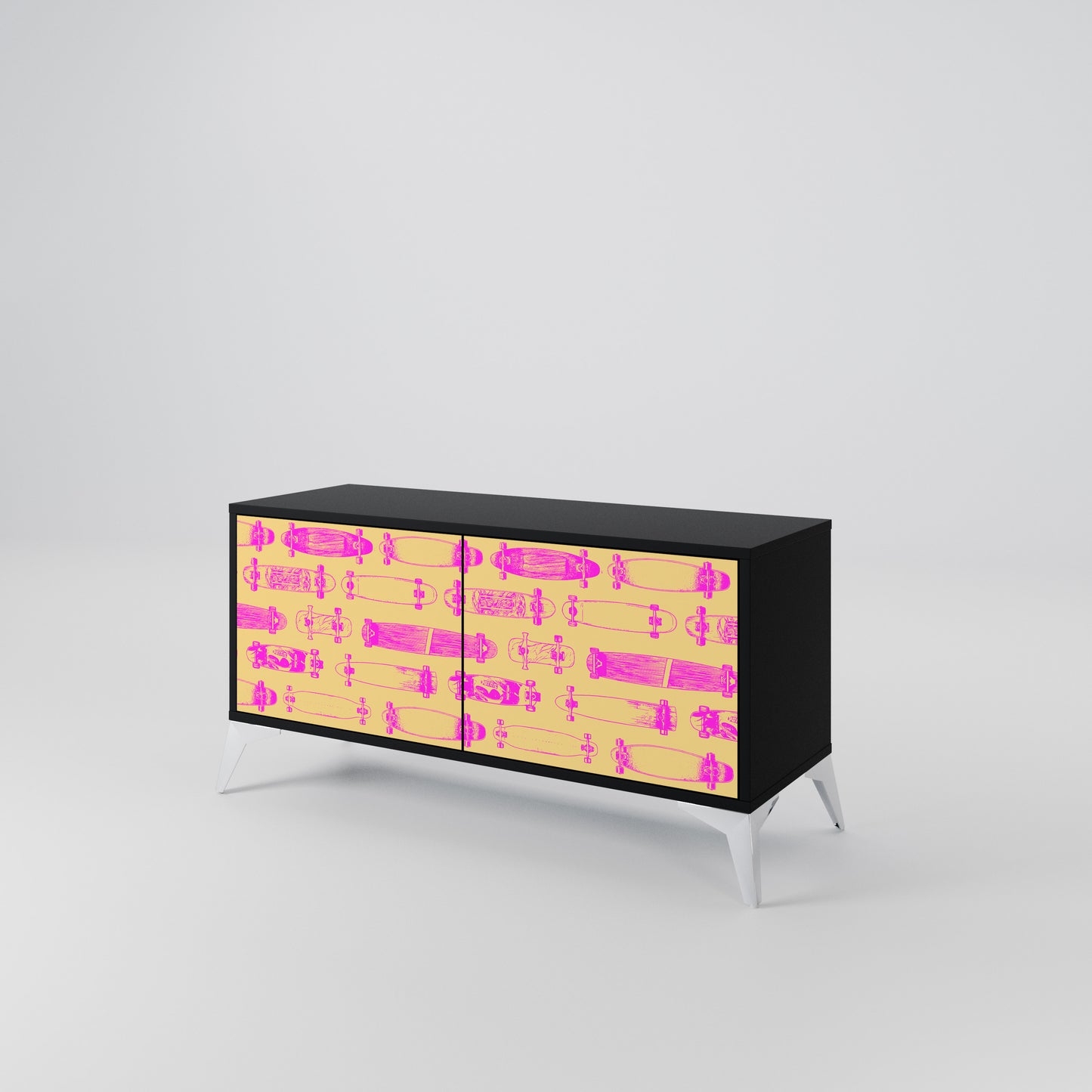 SKATEBOARD ARTISTRY Mobile TV Compatto a 2 Ante