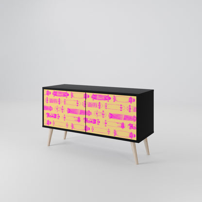 SKATEBOARD ARTISTRY Mobile TV Compatto a 2 Ante