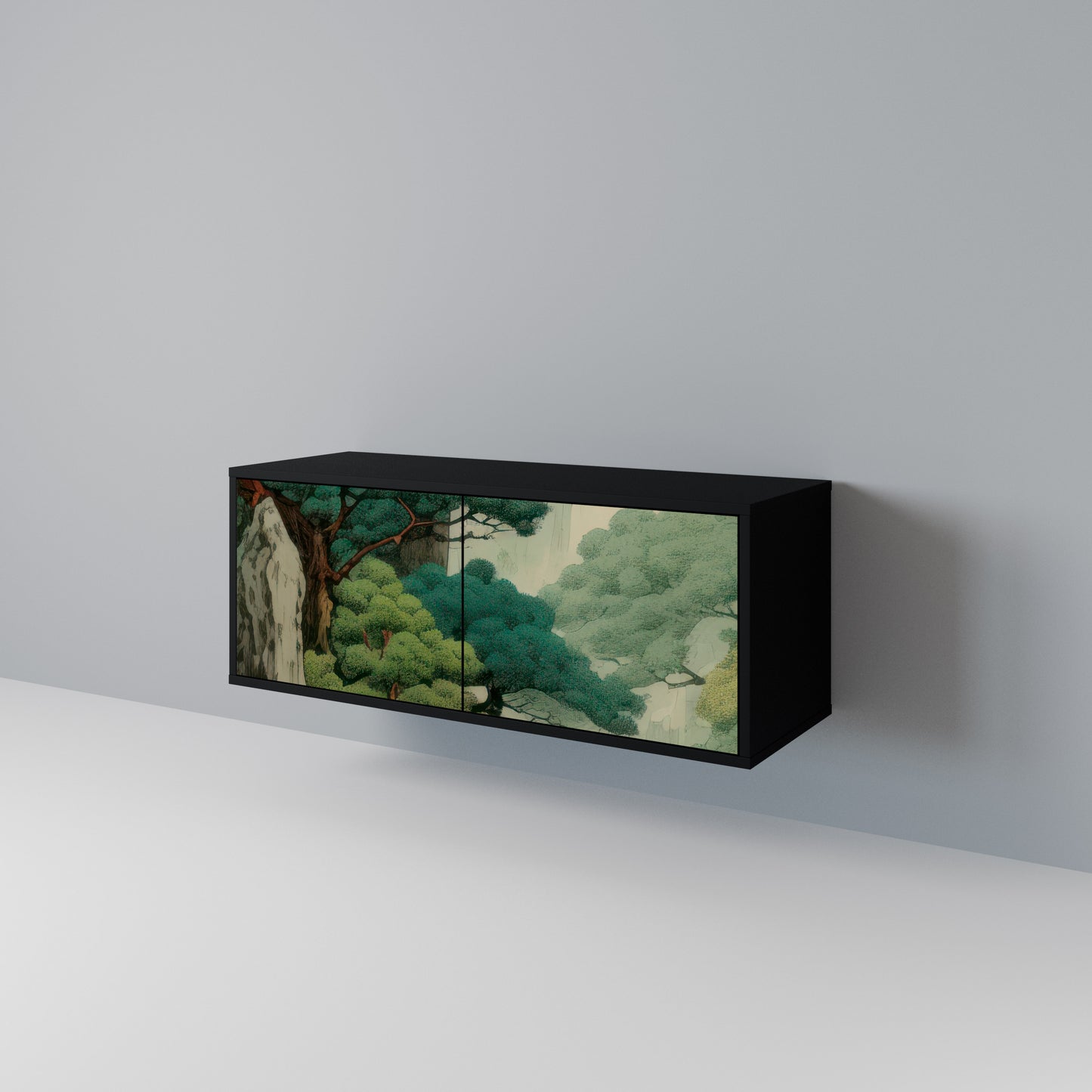 VERDURE ABYSS Mobile TV Compatto a 2 Ante