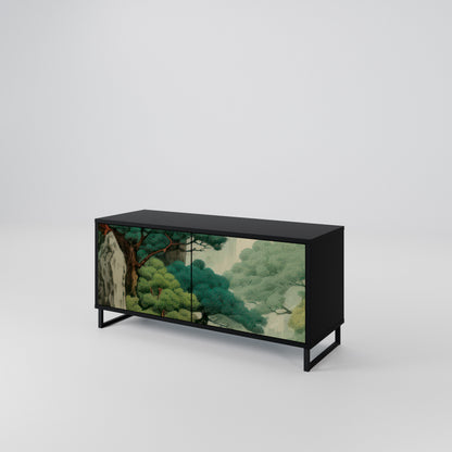 VERDURE ABYSS Mobile TV Compatto a 2 Ante