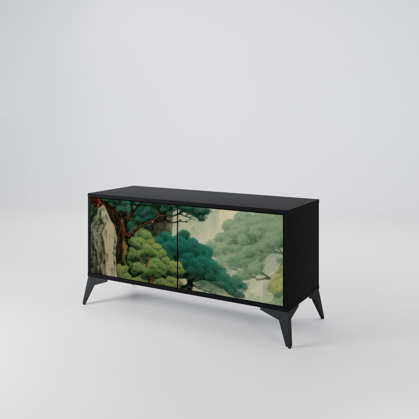 VERDURE ABYSS Mobile TV Compatto a 2 Ante