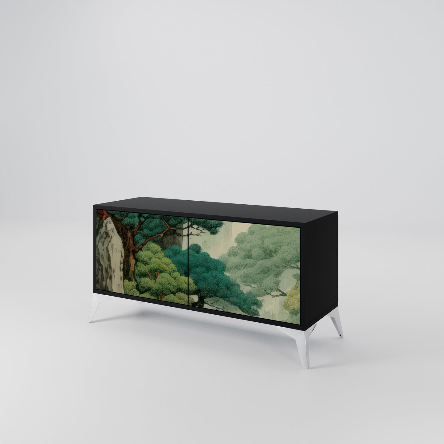 VERDURE ABYSS Mobile TV Compatto a 2 Ante