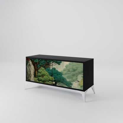 VERDURE ABYSS Mobile TV Compatto a 2 Ante