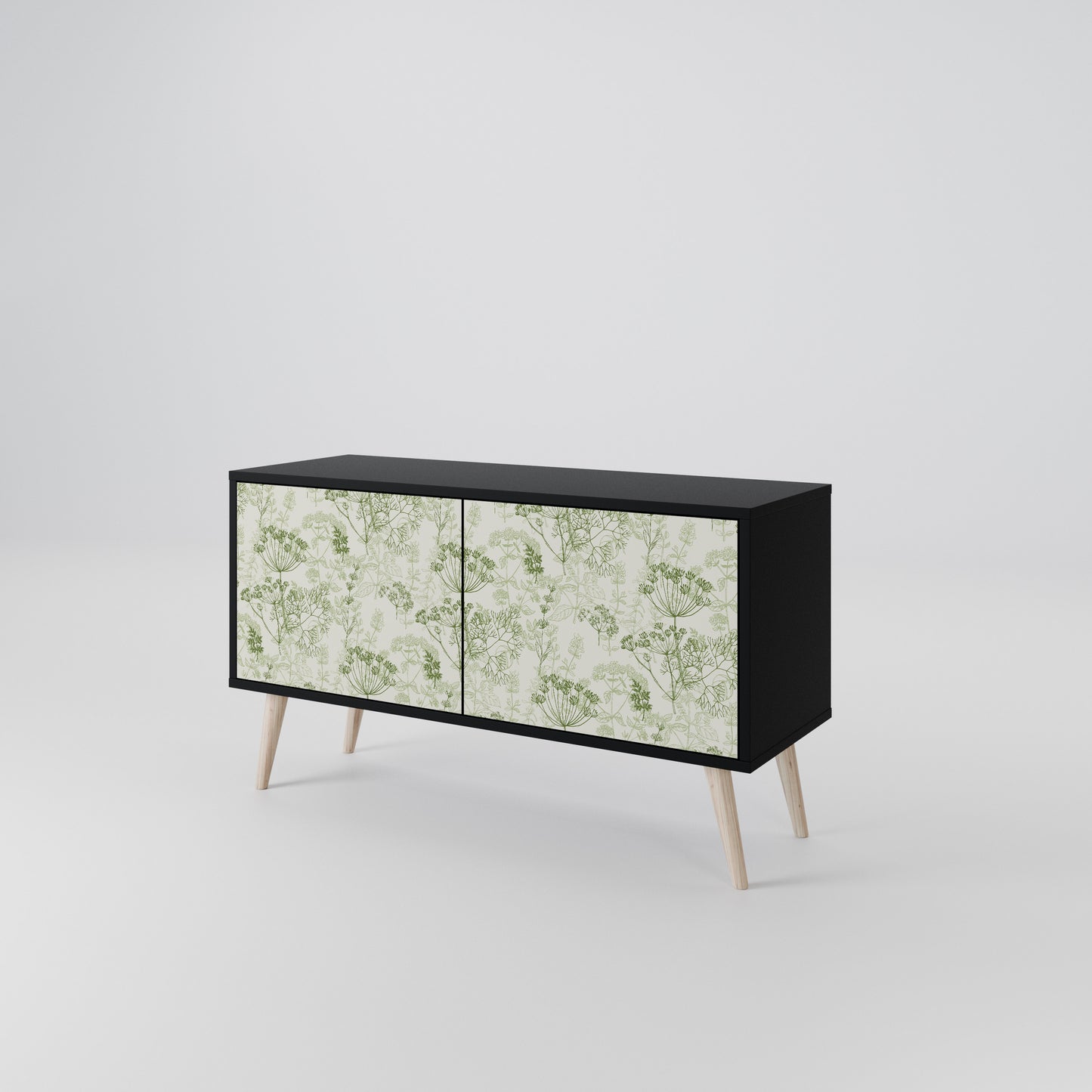 FENNEL BALDACHIN Mobile TV Compatto a 2 Ante