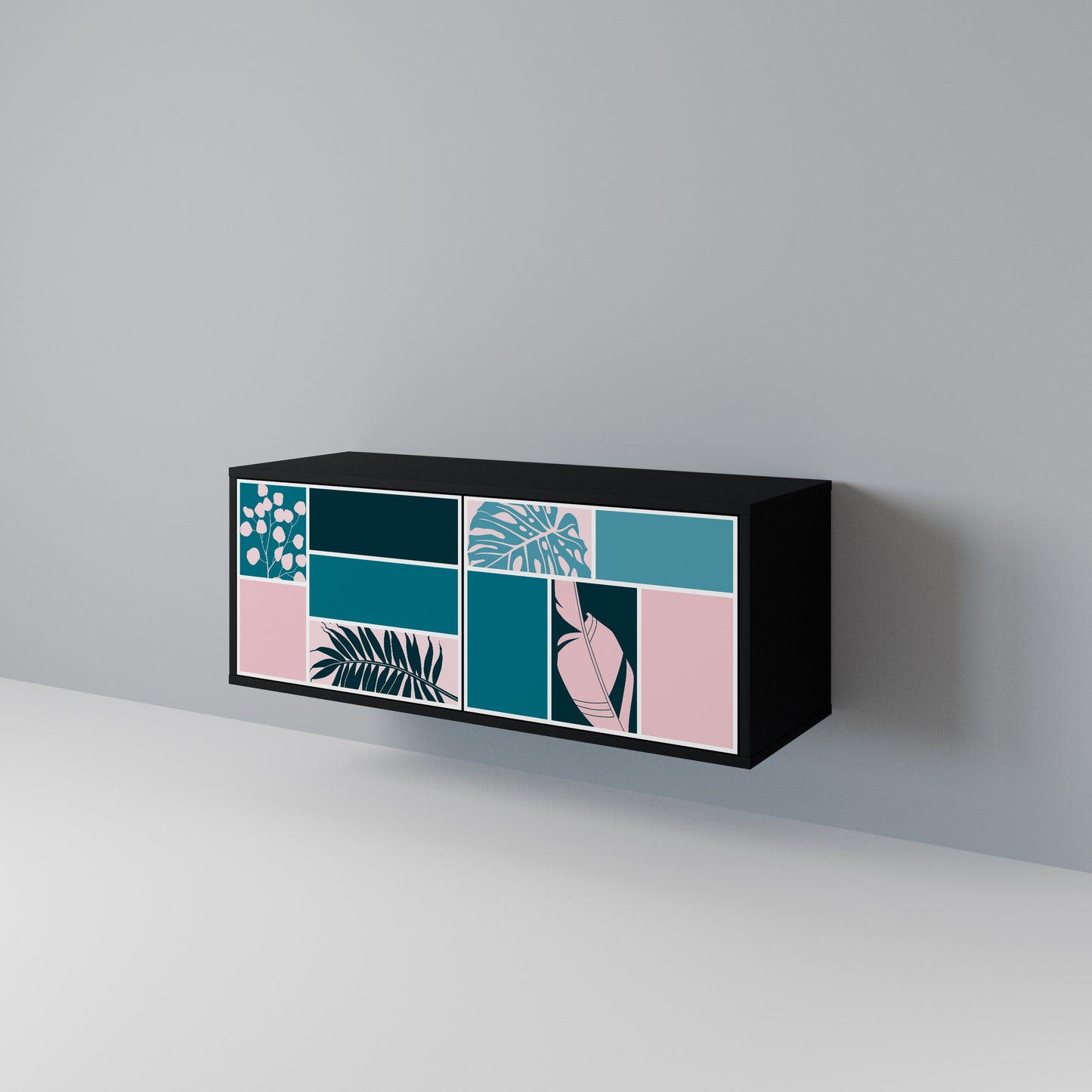 COMBINATION OF SHAPES Mobile TV Compatto a 2 Ante