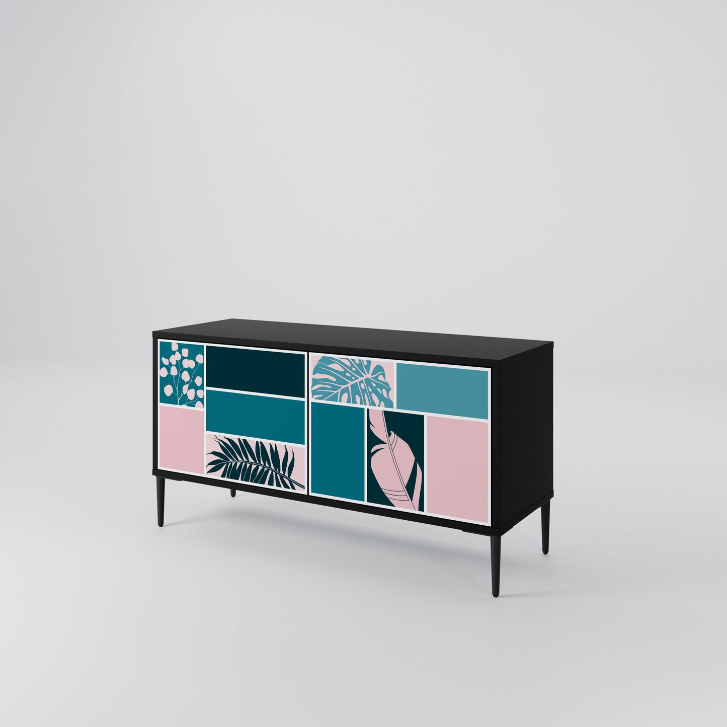 COMBINATION OF SHAPES Mobile TV Compatto a 2 Ante