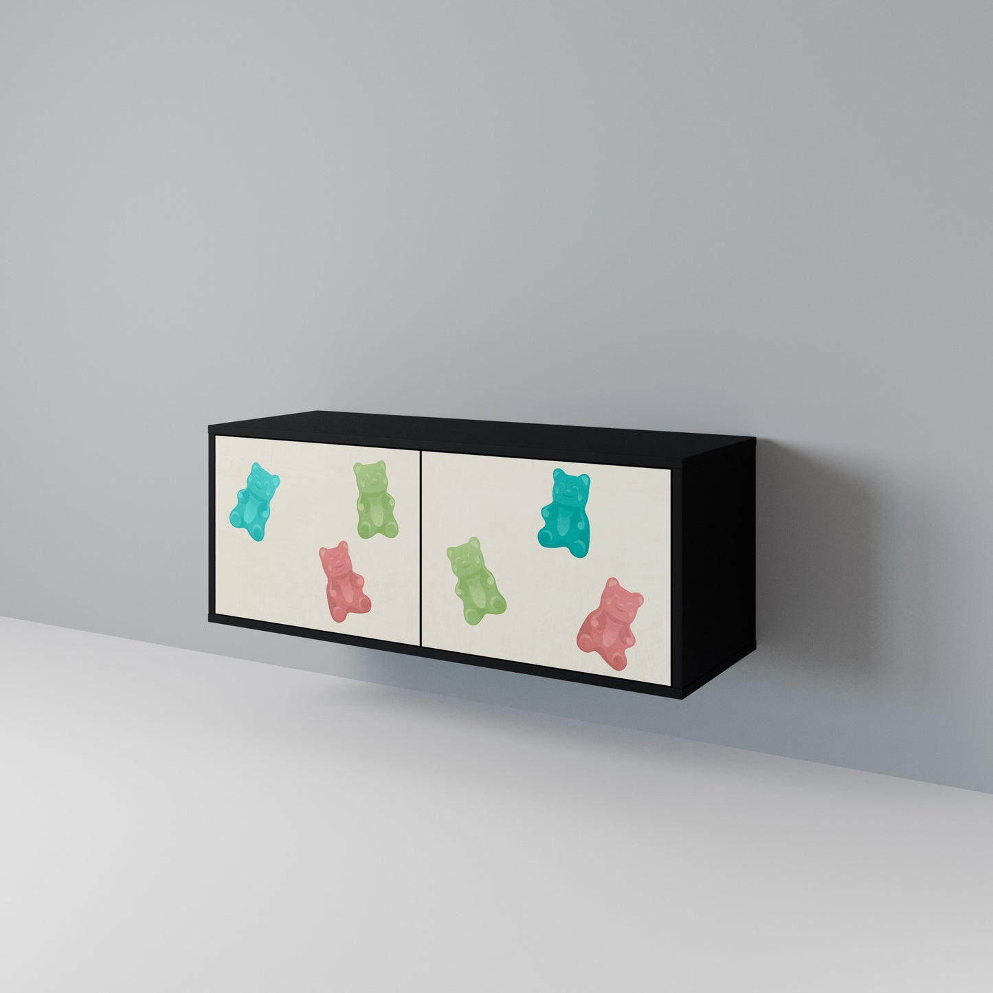 GUMMY BEARS Mobile TV Compatto a 2 Ante
