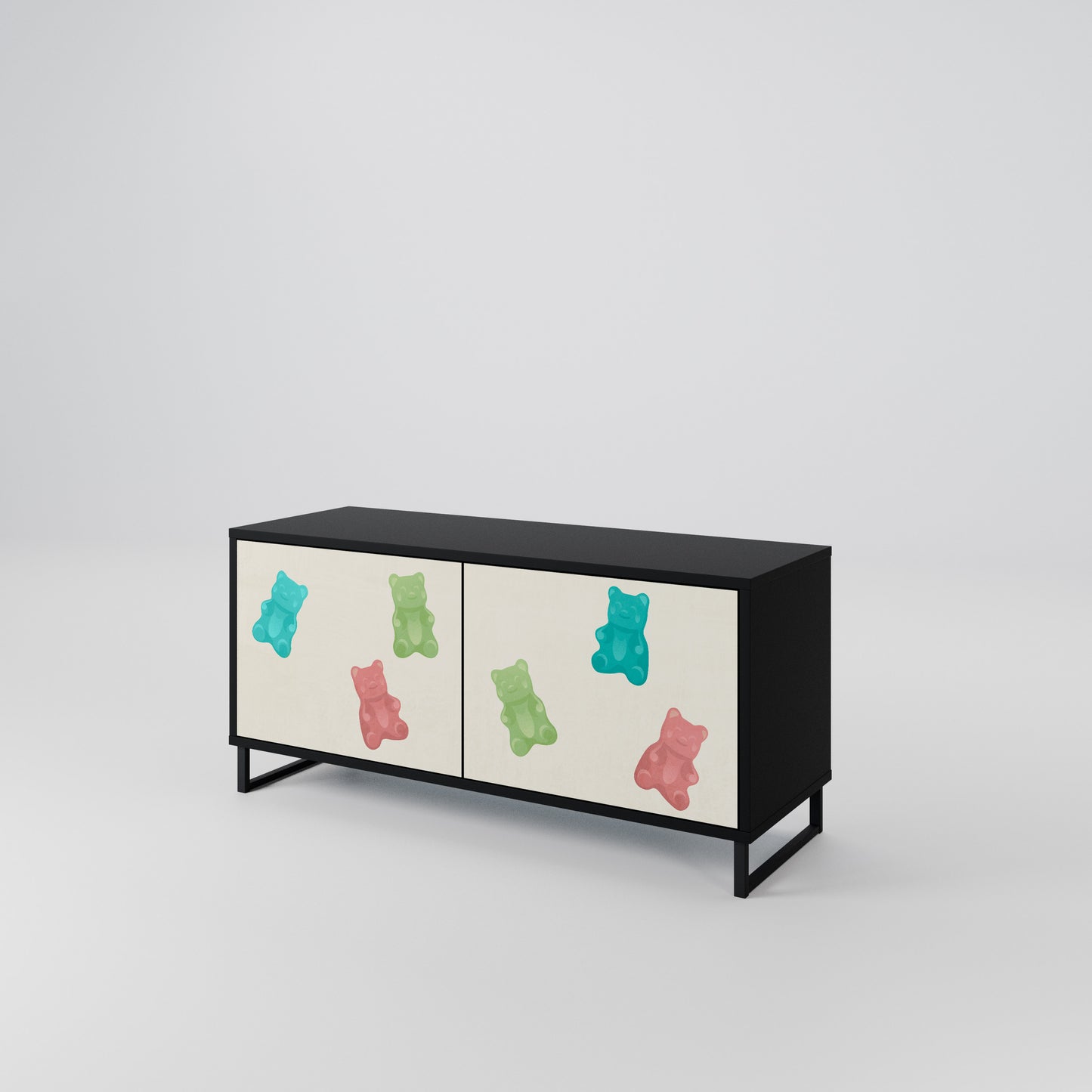 GUMMY BEARS Mobile TV Compatto a 2 Ante