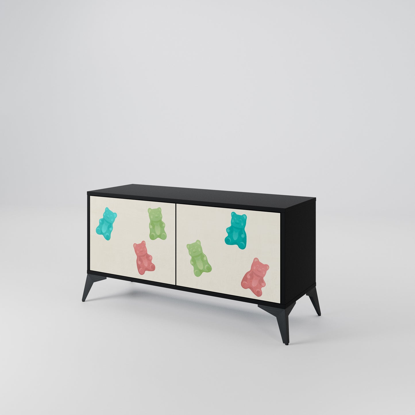 GUMMY BEARS Mobile TV Compatto a 2 Ante