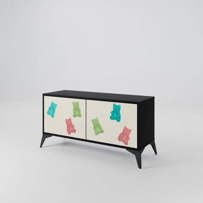 GUMMY BEARS Mobile TV Compatto a 2 Ante