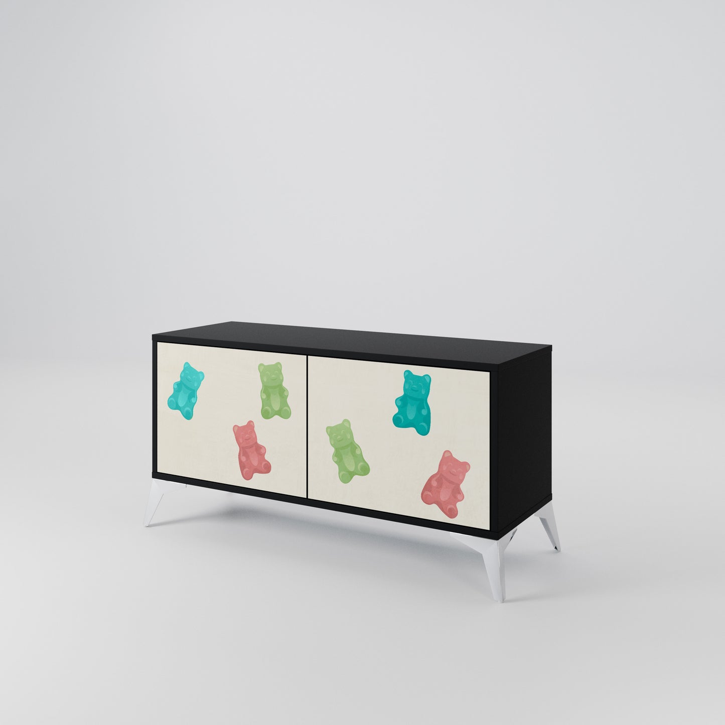 GUMMY BEARS Mobile TV Compatto a 2 Ante