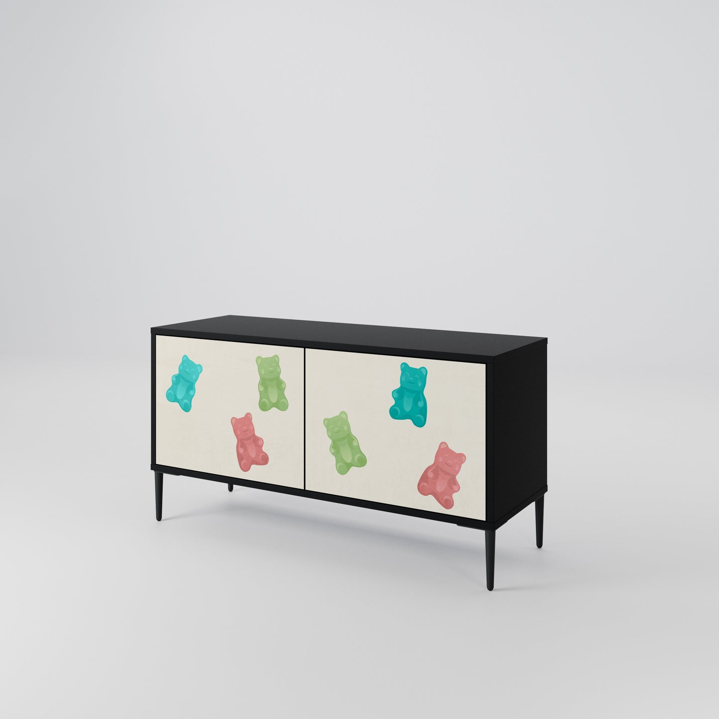 GUMMY BEARS Mobile TV Compatto a 2 Ante