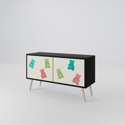 GUMMY BEARS Mobile TV Compatto a 2 Ante