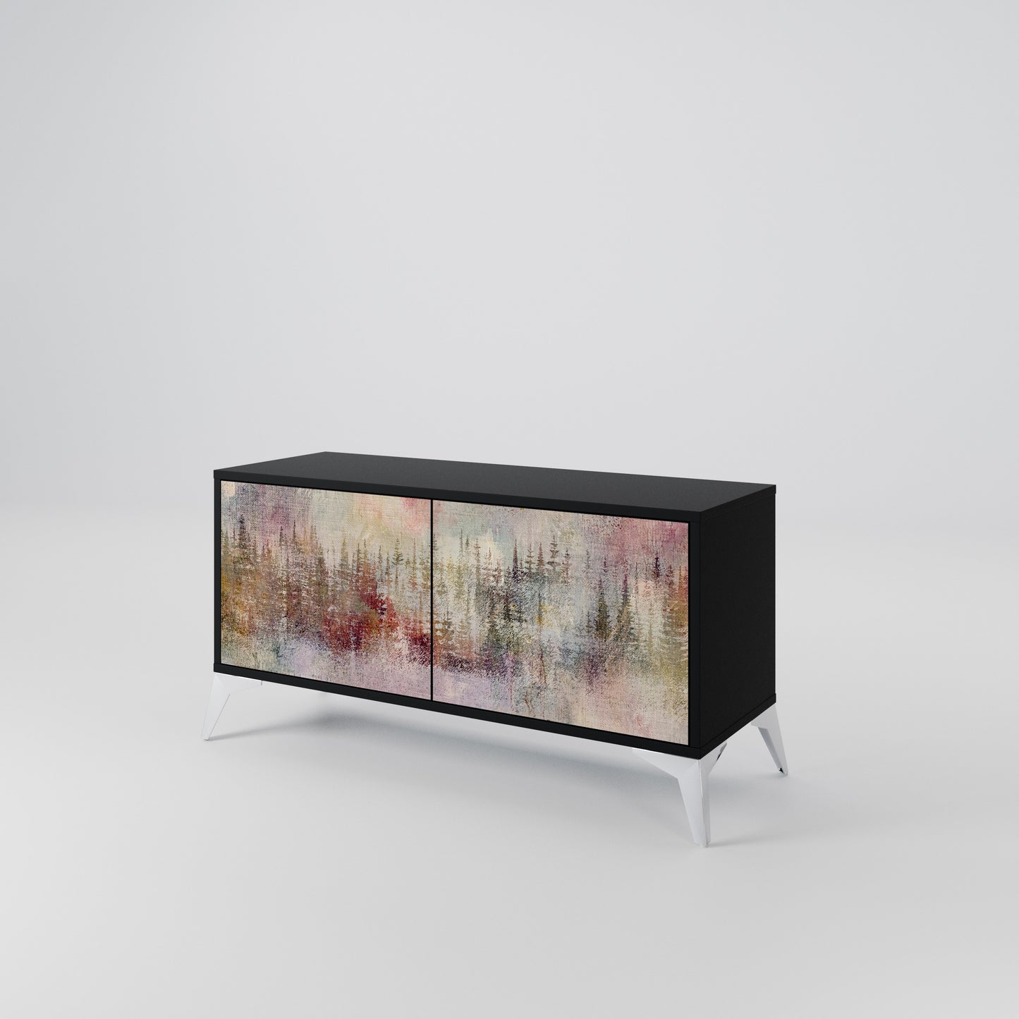 VEILED SUMMIT Mobile TV Compatto a 2 Ante