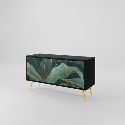 ROYAL GREEN Compact 2-Door TV Cabinet