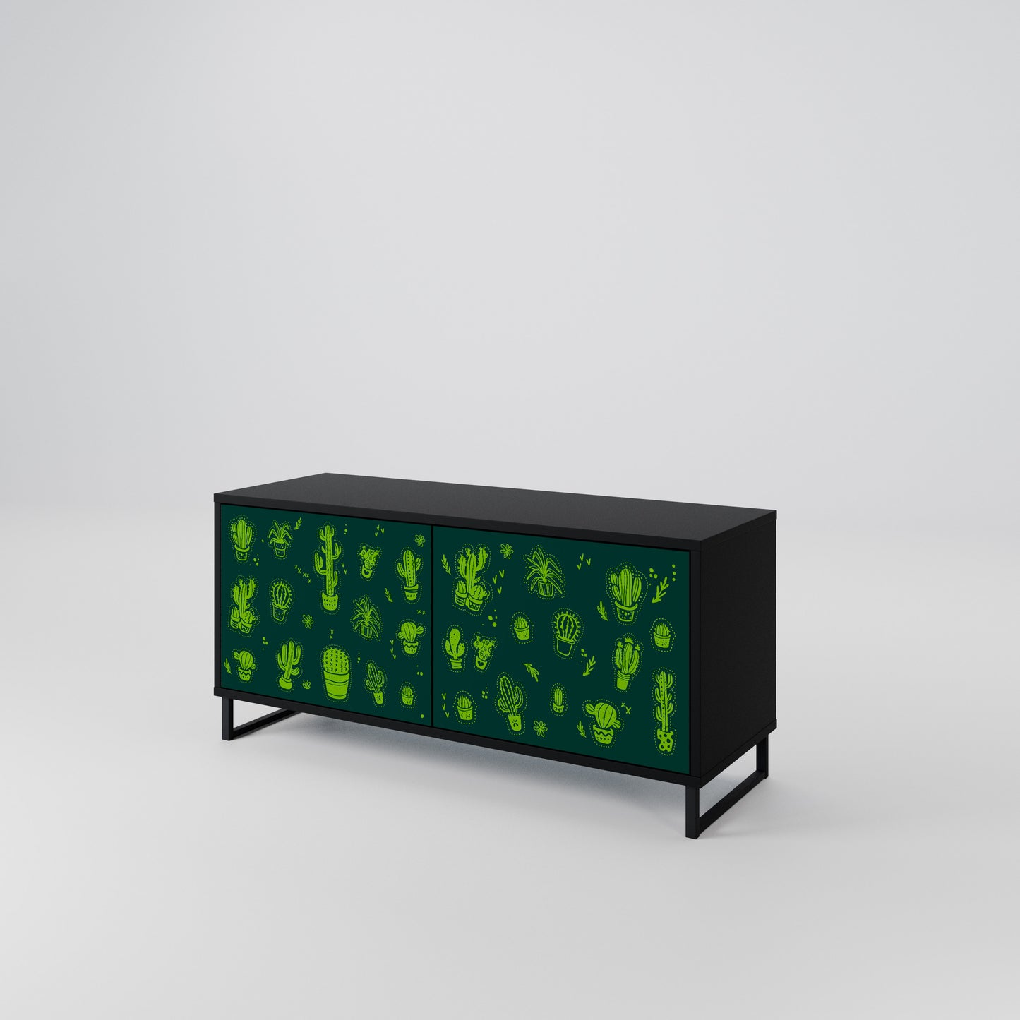 DESERT GREEN Mobile TV Compatto a 2 Ante