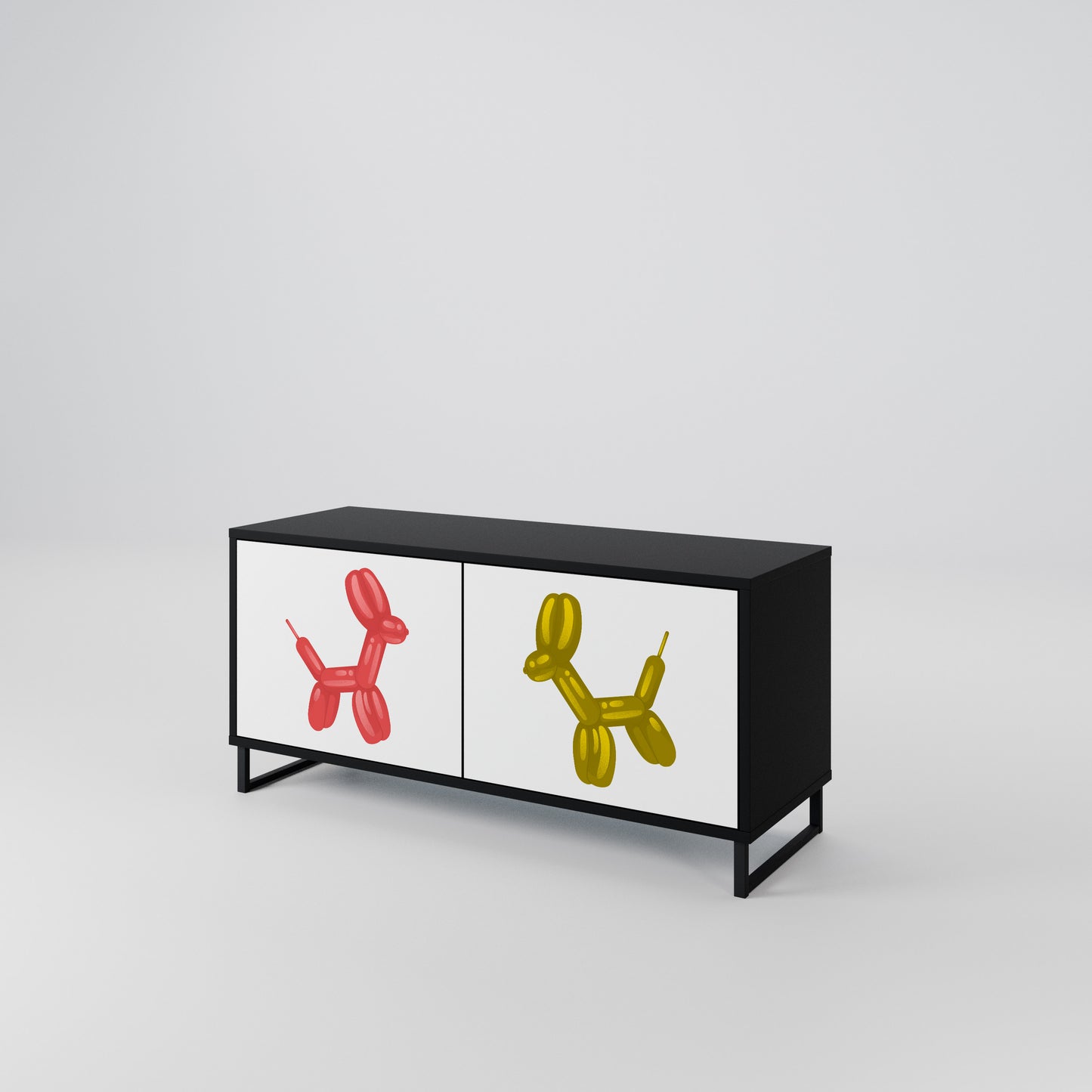 CHILDHOOD MEMORY Mobile TV Compatto a 2 Ante