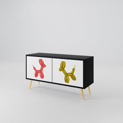 CHILDHOOD MEMORY Mobile TV Compatto a 2 Ante