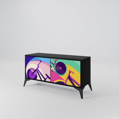BIKE DREAMS Mobile TV Compatto a 2 Ante