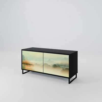 MORNING BY THE LAKE Mobile TV Compatto a 2 Ante