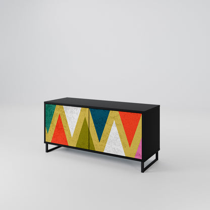 COLORFUL TRIANGLES Mobile TV Compatto a 2 Ante