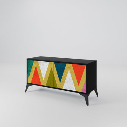 COLORFUL TRIANGLES Mobile TV Compatto a 2 Ante