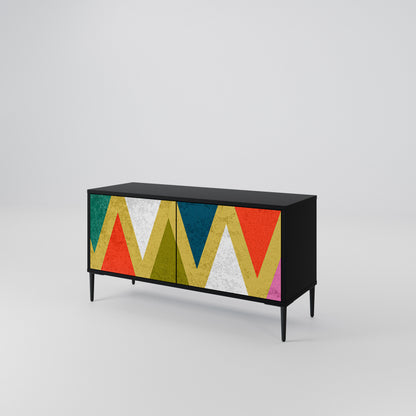 COLORFUL TRIANGLES Mobile TV Compatto a 2 Ante