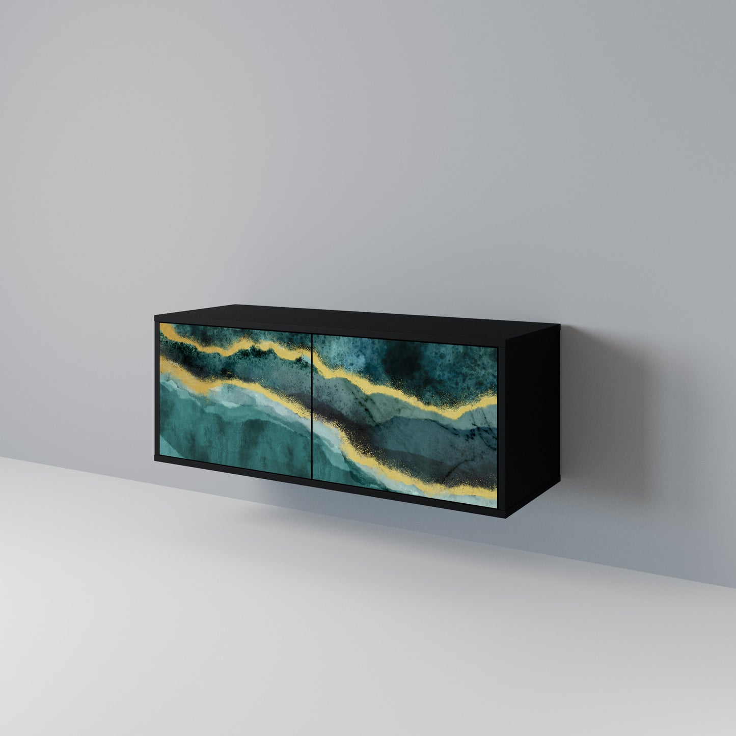 GOLDRUSH ODYSSEY Compact 2-Door TV Cabinet