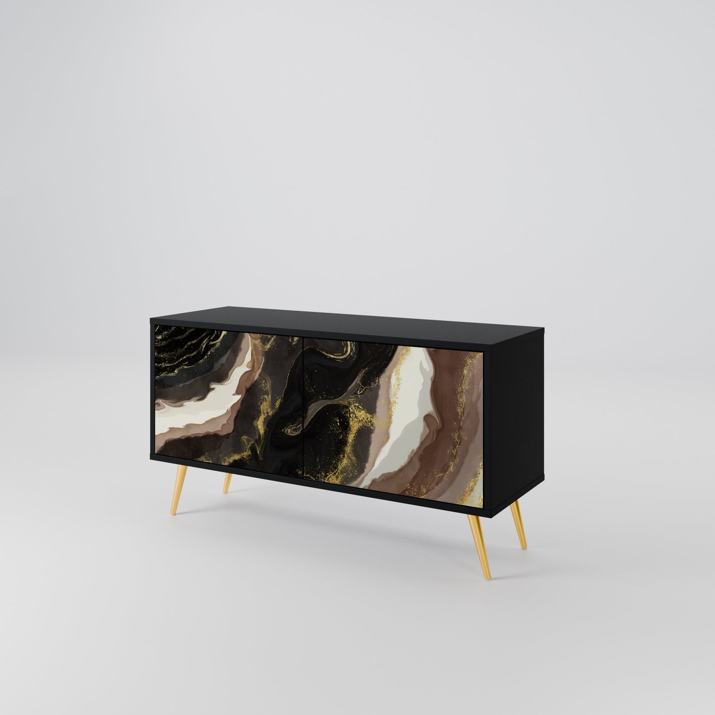 GOLD DUST Mobile TV Compatto a 2 Ante