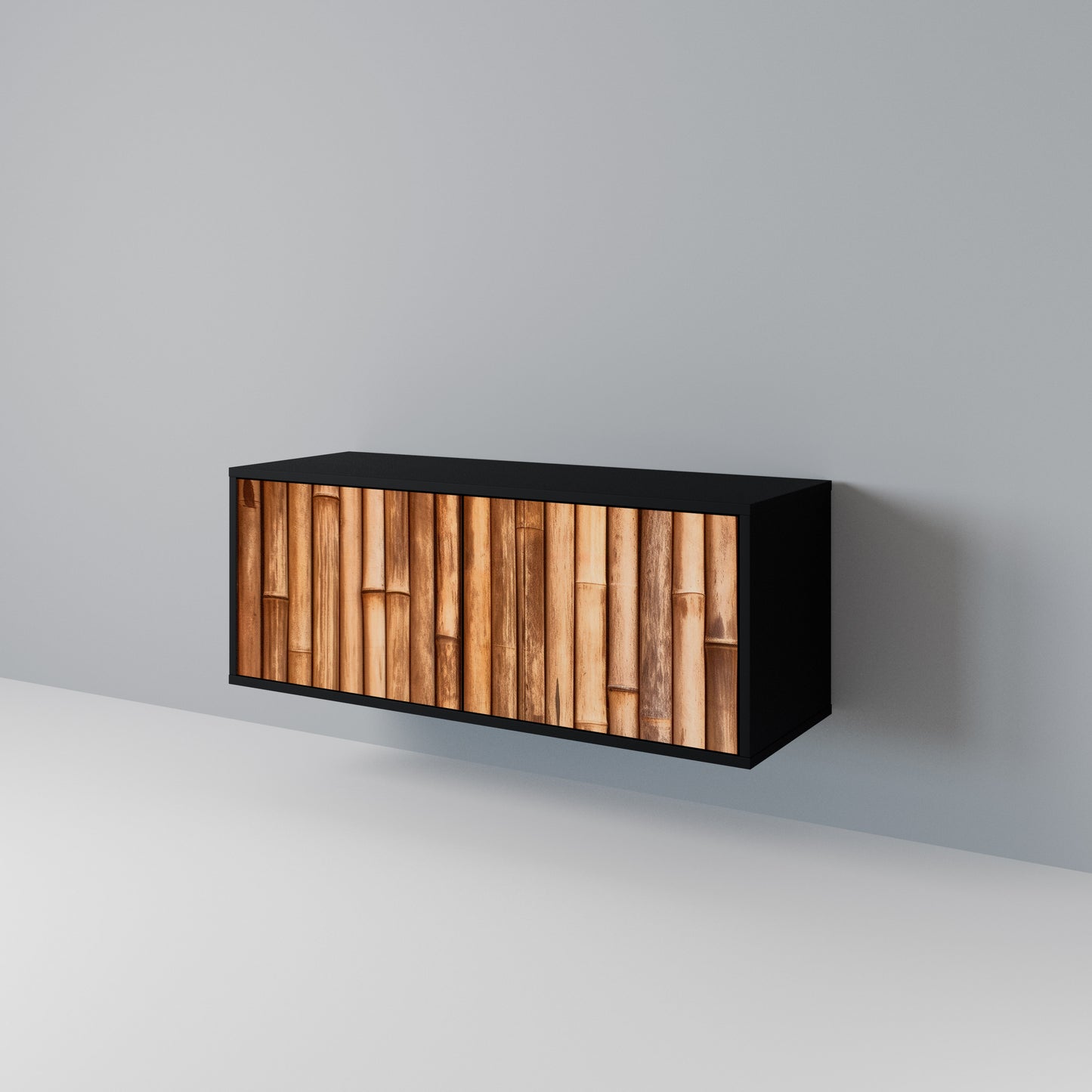NATURAL WOOD Mobile TV Compatto a 2 Ante