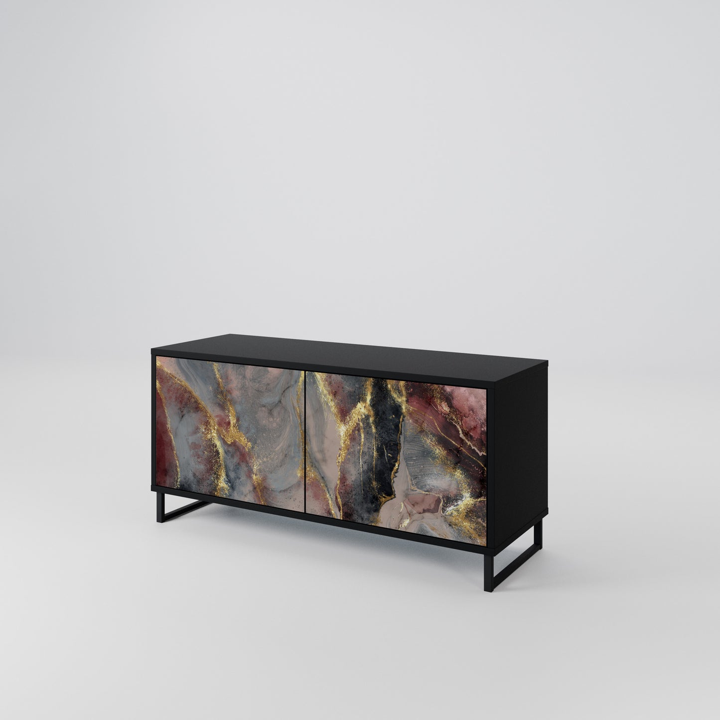 GOLDEN TIDES Mobile TV Compatto a 2 Ante