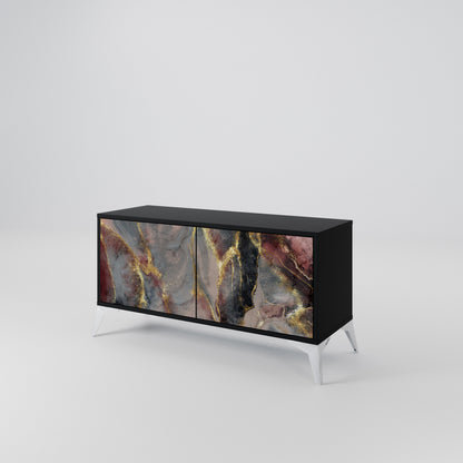 GOLDEN TIDES Mobile TV Compatto a 2 Ante