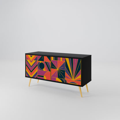 ELECTRIC PATTERNS Mobile TV Compatto a 2 Ante