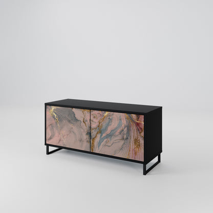 GILDED SWIRLS Mobile TV Compatto a 2 Ante