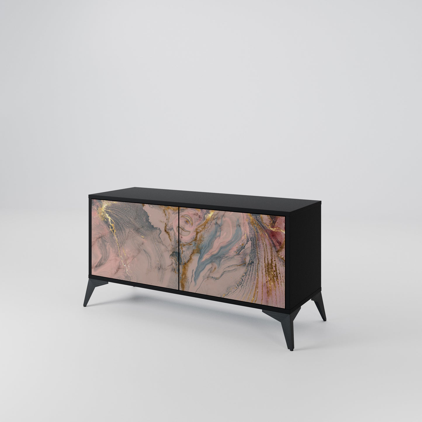 GILDED SWIRLS Mobile TV Compatto a 2 Ante