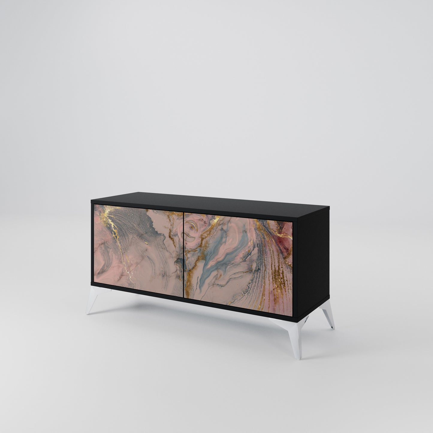 GILDED SWIRLS Mobile TV Compatto a 2 Ante