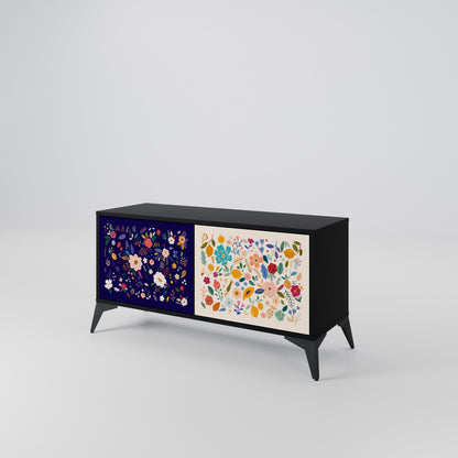 FLORAL COMBINATION Mobile TV Compatto a 2 Ante