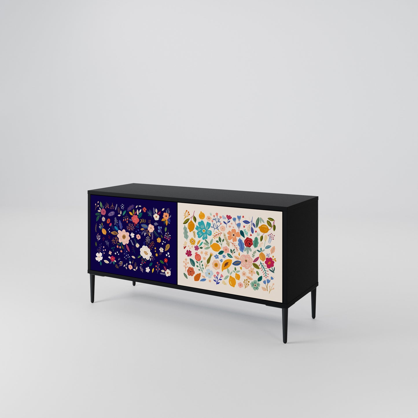 FLORAL COMBINATION Mobile TV Compatto a 2 Ante