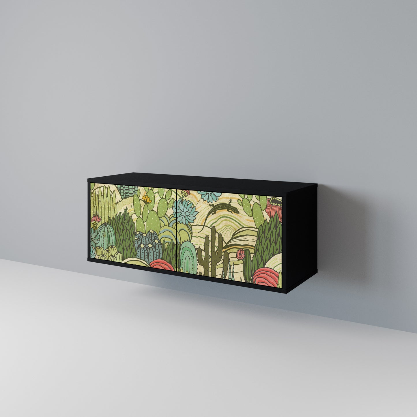 SUCCULENTS KALEIDOSCOPE Mobile TV Compatto a 2 Ante