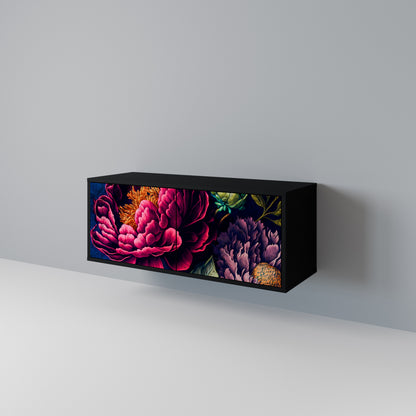 BLOOMING ELEGANCE Mobile TV Compatto a 2 Ante