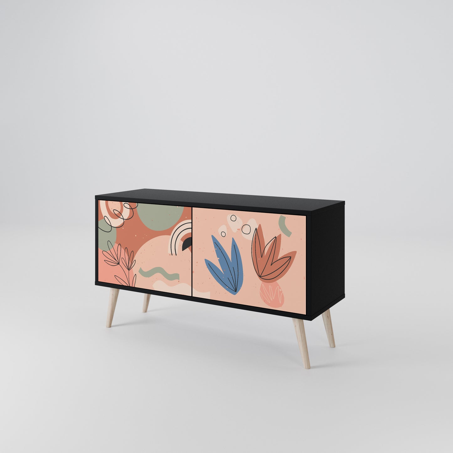 PASTEL DESTINY Mobile TV Compatto a 2 Ante